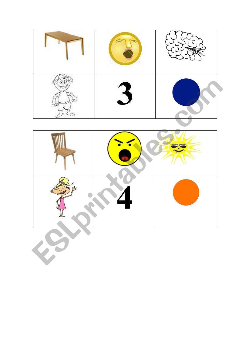 Bingo - Revising vocabulary PART 2