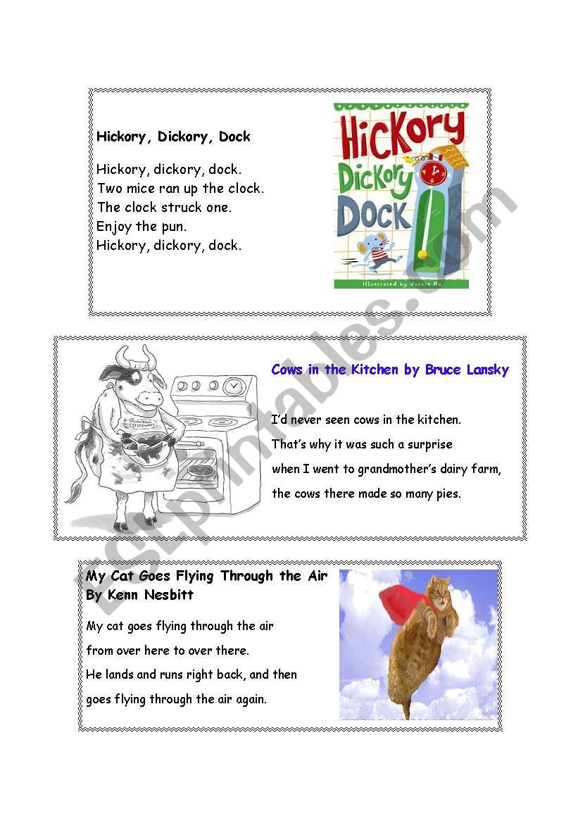 writing poem worksheet