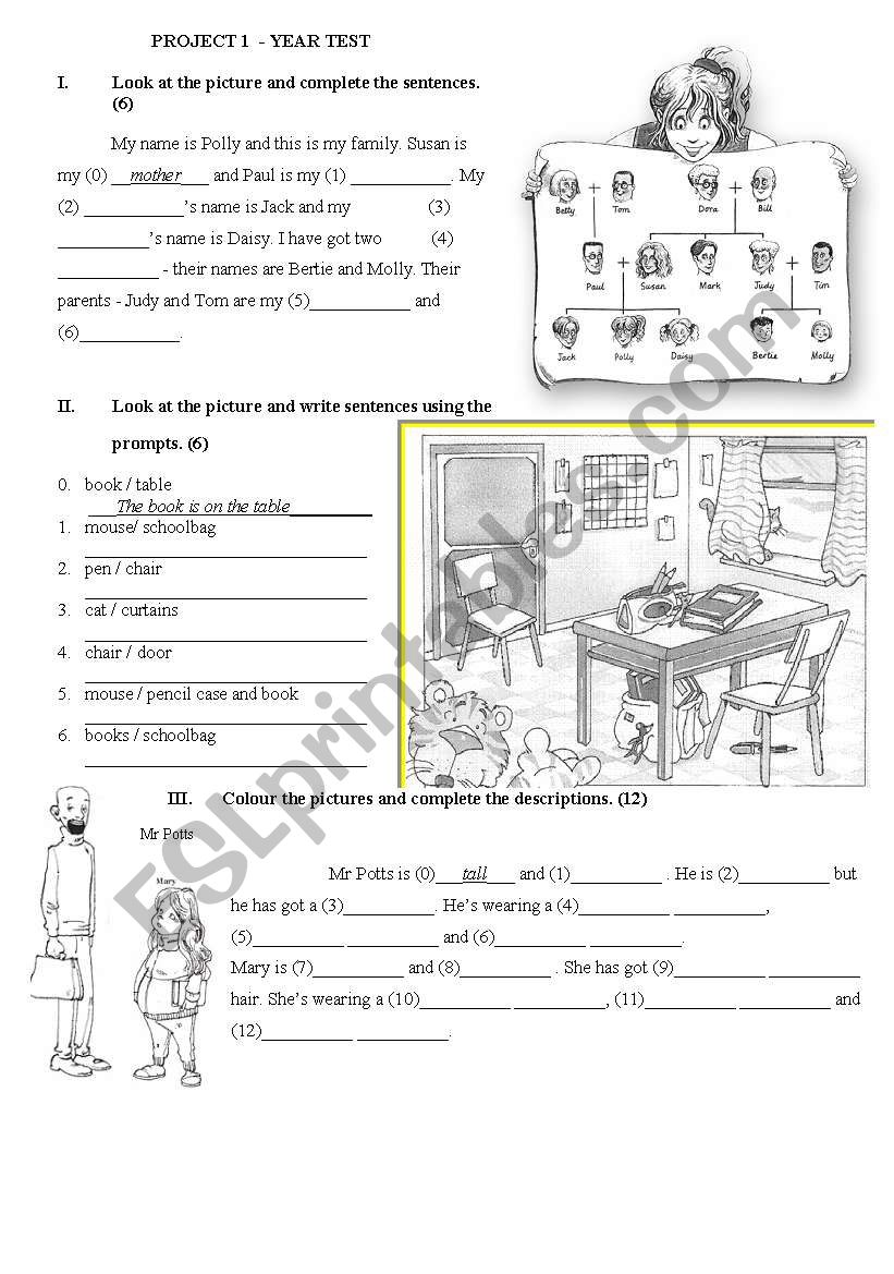 Project 1 - year test part3 worksheet