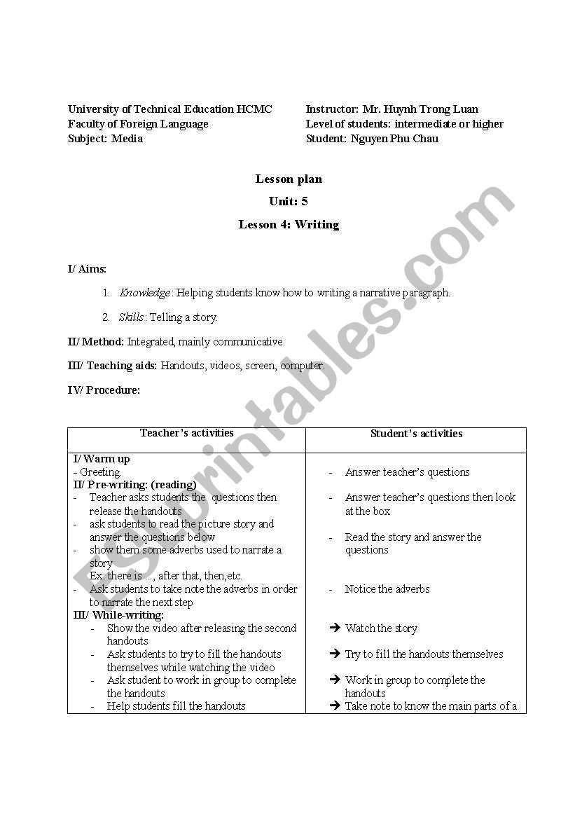 How to Write a Five-Paragraph Essay | Education World writing a 5 paragraph essay lesson plan
