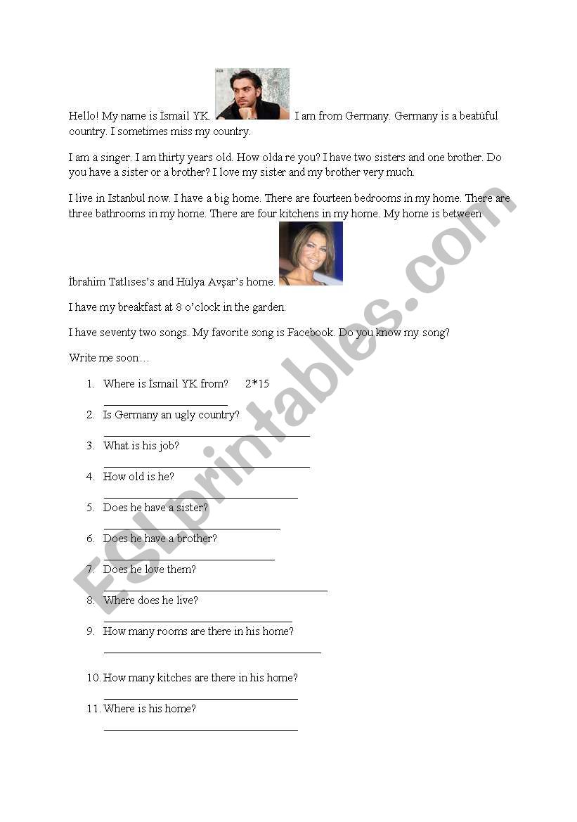 present simple worksheet