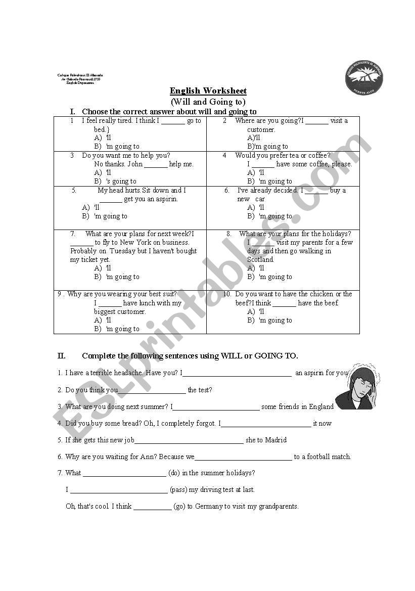 The Future worksheet