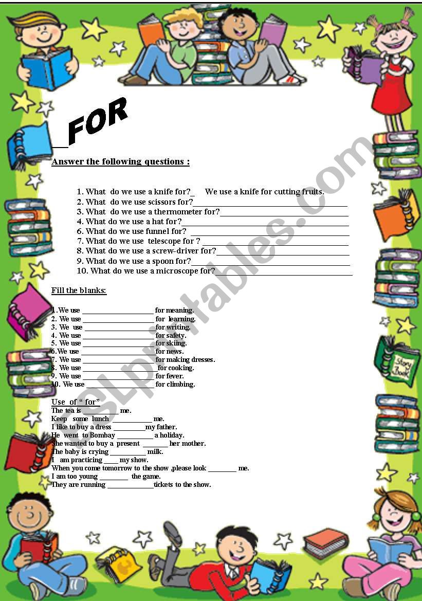 English worksheet