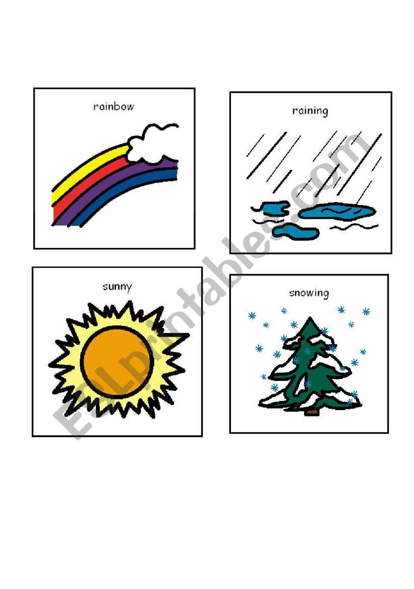 The Weather worksheet