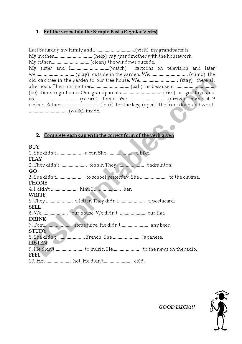 Past Simple  worksheet