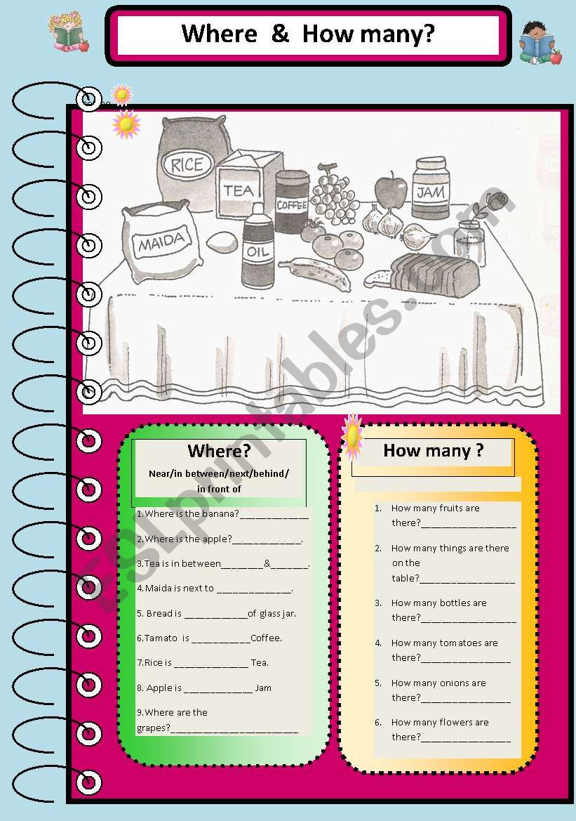 Picture  Reading worksheet