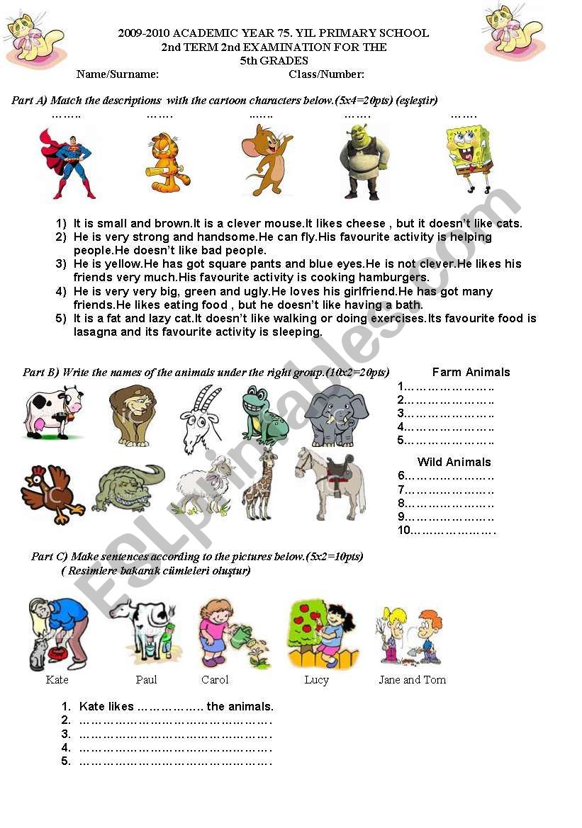 Present simple tense worksheet