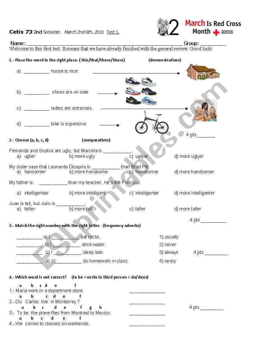 Test worksheet