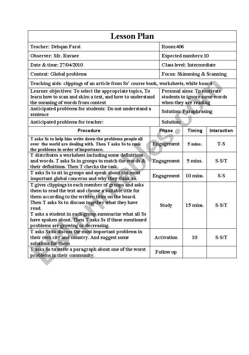 fgg worksheet