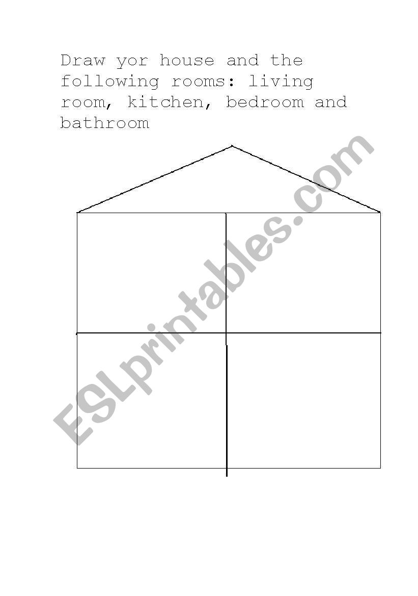 your house worksheet