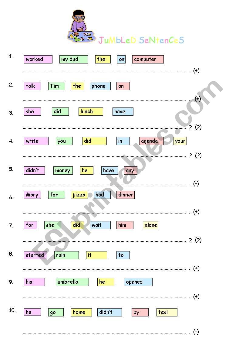 english-worksheet-jumbled-sentences-part-1-teaching-pinterest-jumbled-sentences-worksheet-for