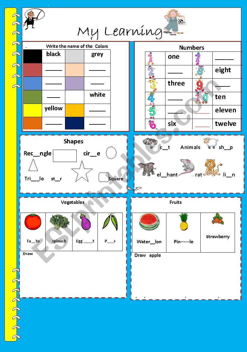 Worksheet  for beginners worksheet