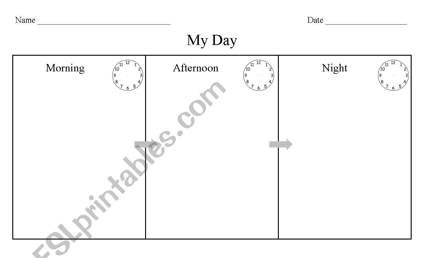 Time: Morning, Afternoon, Night