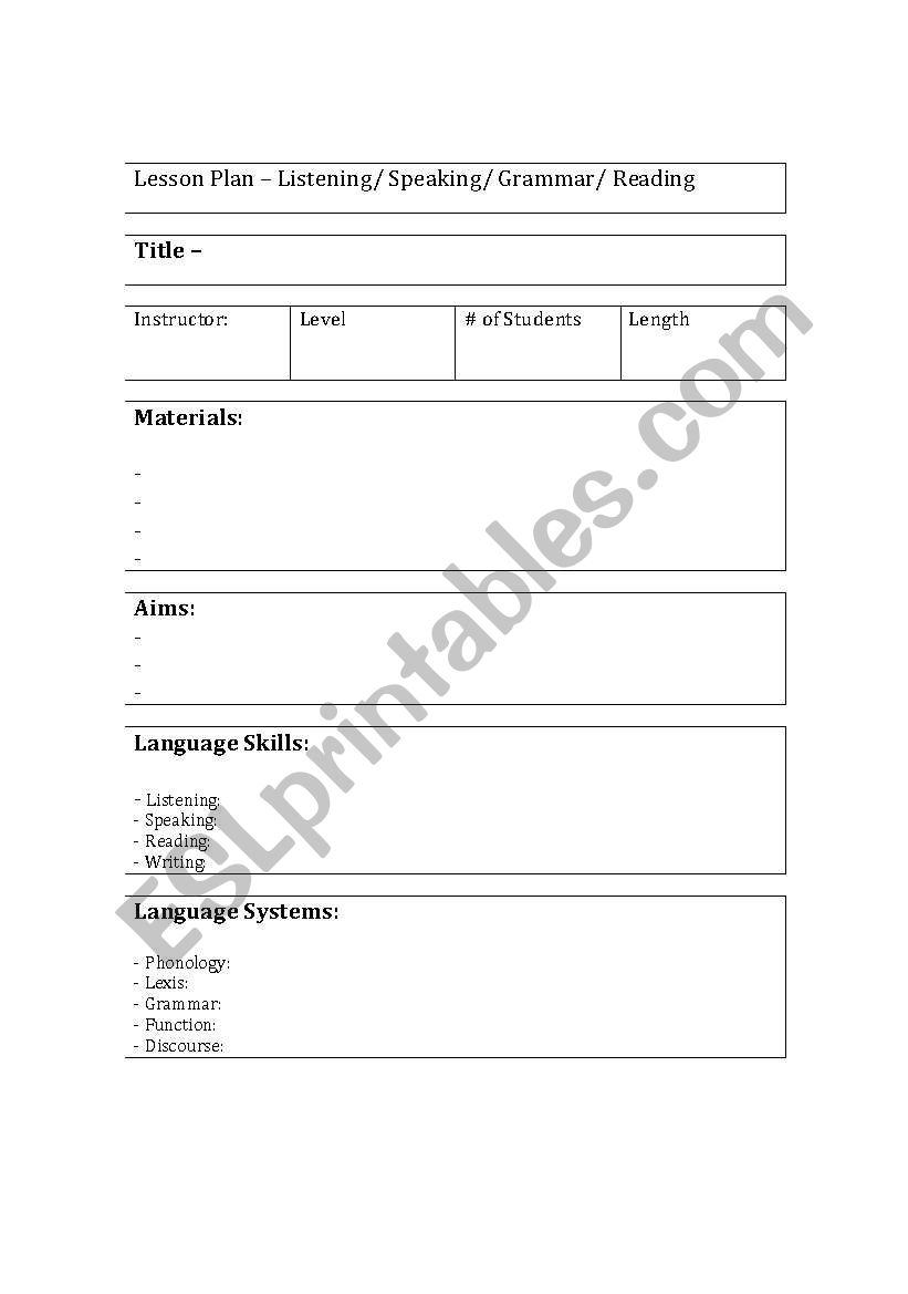preposition worksheet