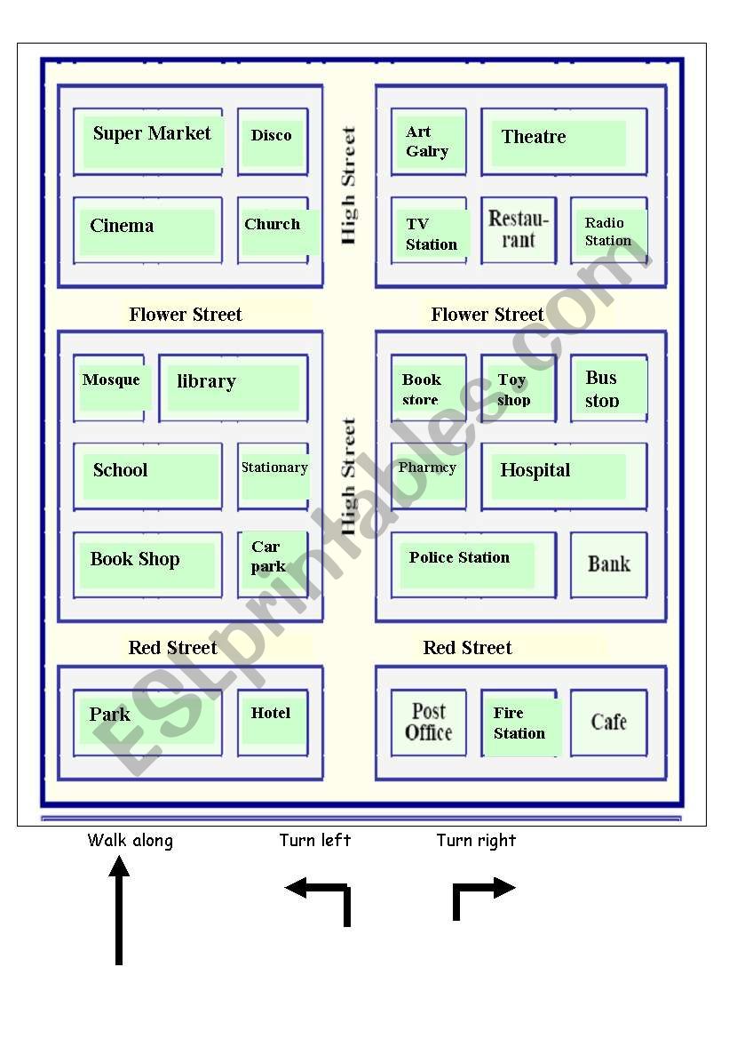 map worksheet