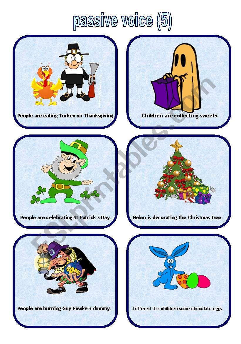 passive voice cards 5  (09.05.10)