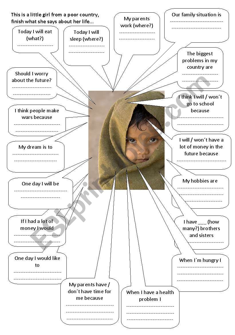 Problem solving - Poor and hungry children