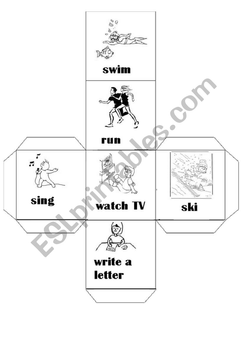 free time activities worksheet