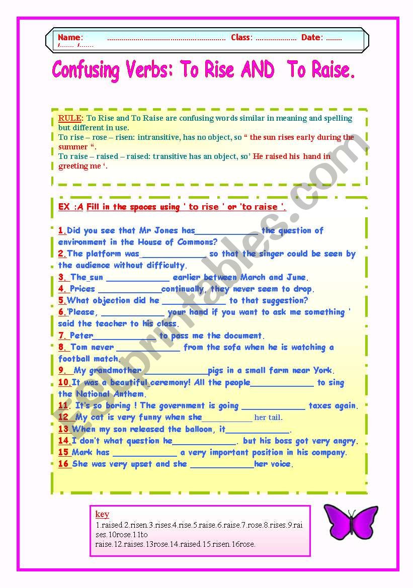 confusing-verbs-to-rise-and-to-raise-esl-worksheet-by-lucetta06