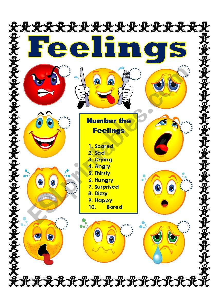 Feelings worksheet