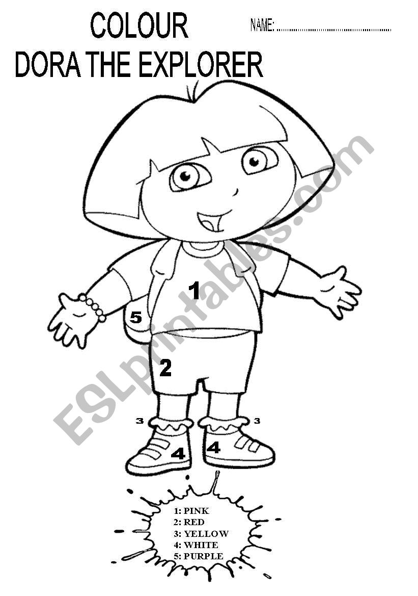 Free Dora The Explorer Map Coloring Pages, Download Free Dora The Explorer  Map Coloring Pages png images, Free ClipArts on Clipart Library