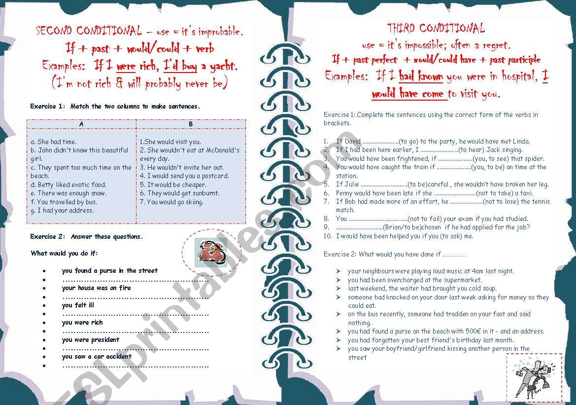 Second & third conditionals 2/2