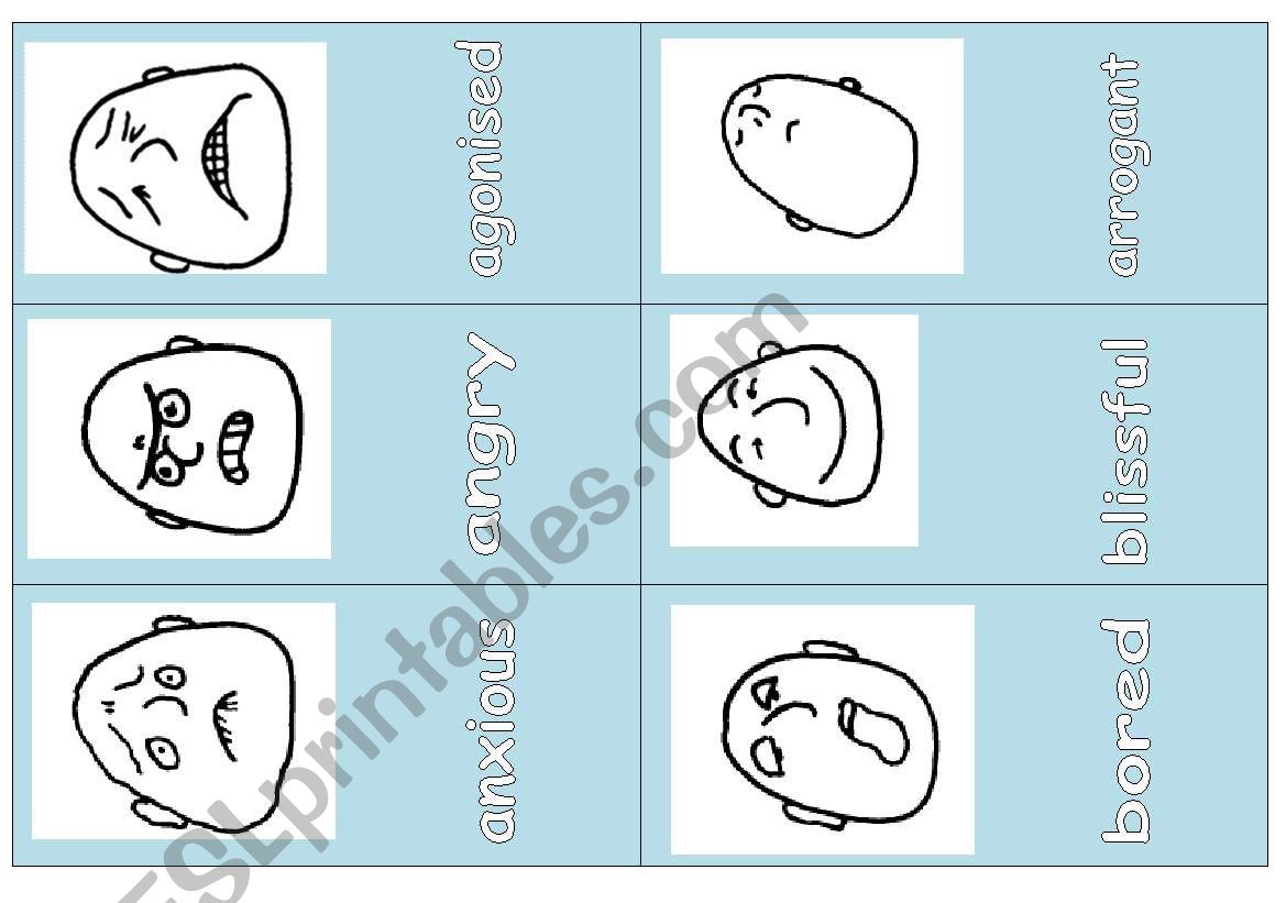 Describing Personality flash-cards part1