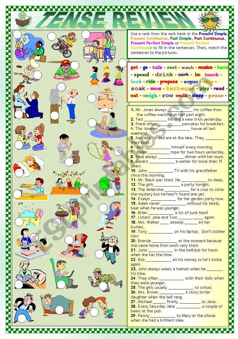 tense-review-esl-worksheet-by-mariamit