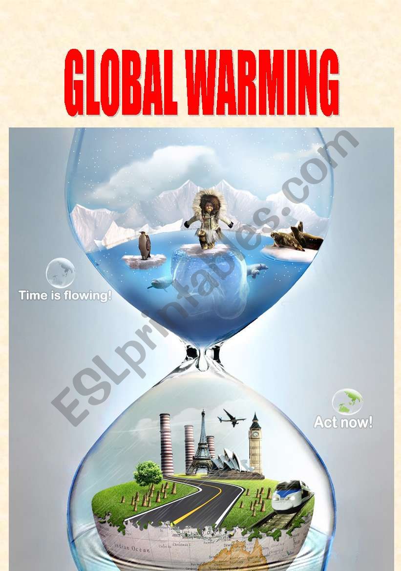 GLOBAL WARMING worksheet