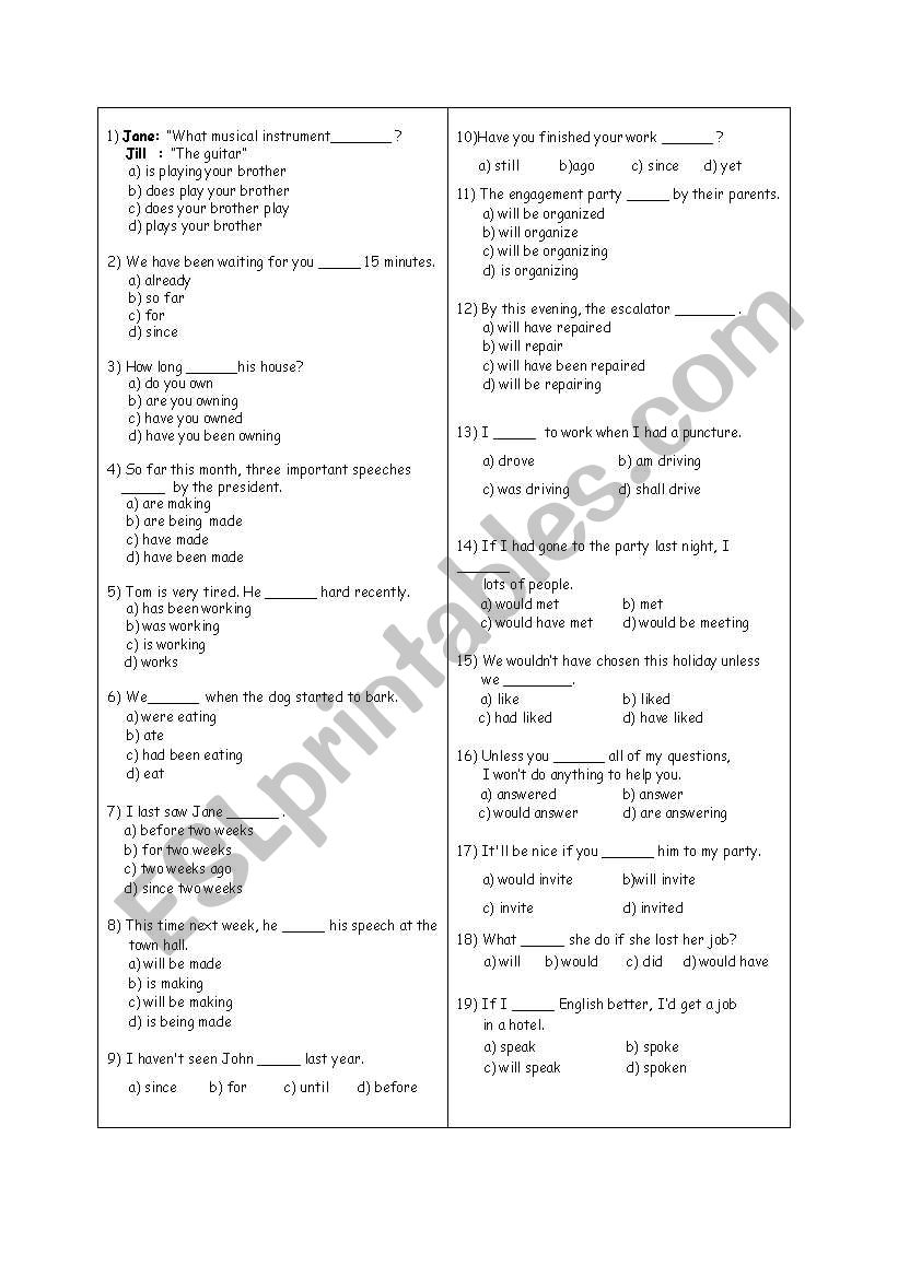 2nd term 3rd exam for 11th classes 1 TEST