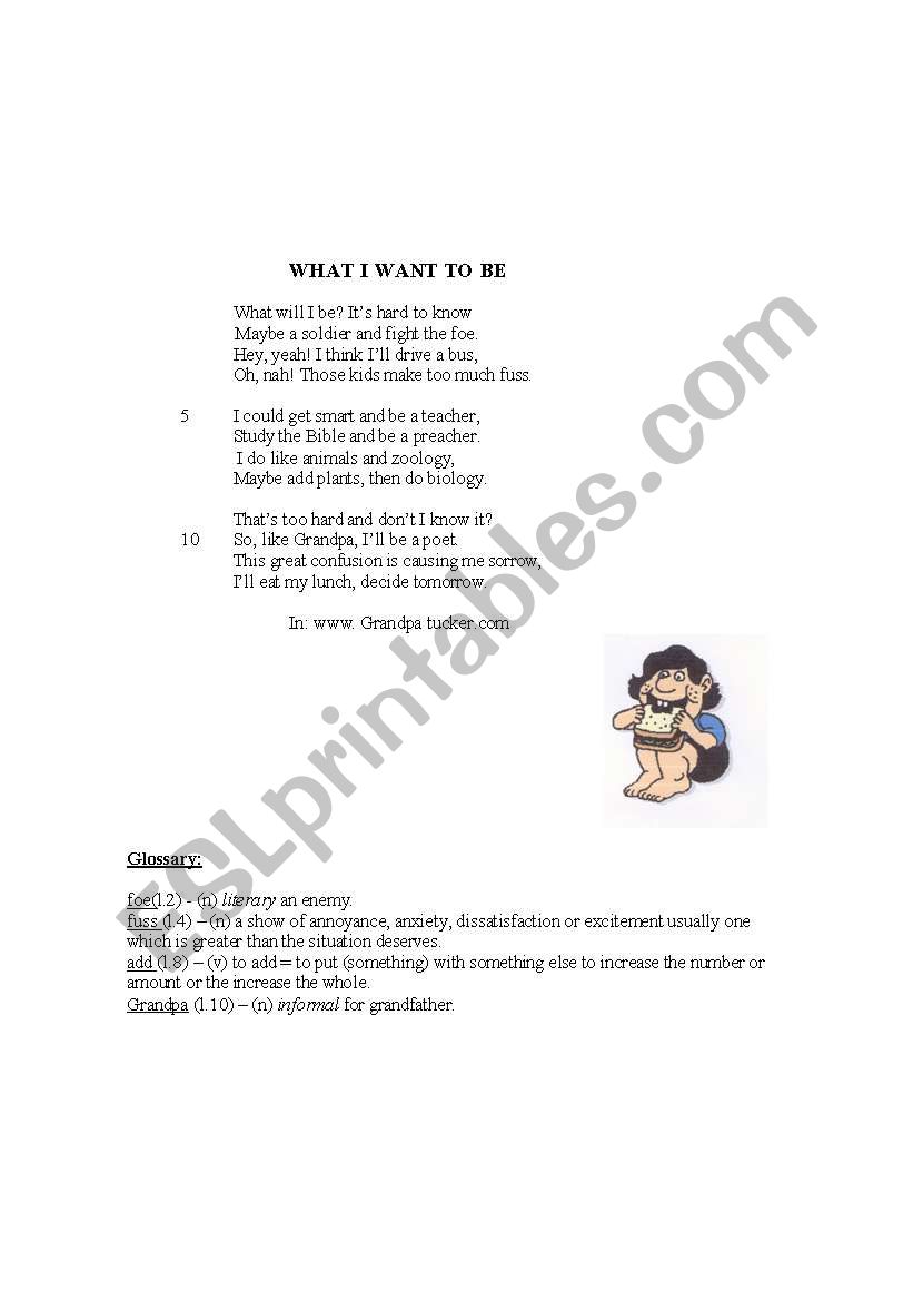 the future worksheet