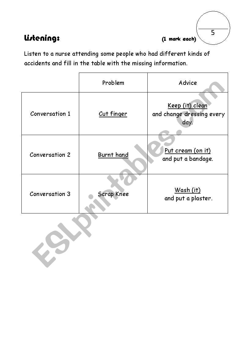 Module answers for the previousley downloaded exam