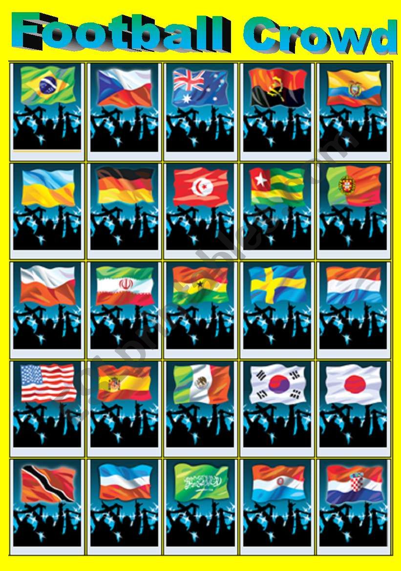 Football Crowd Countries Matching