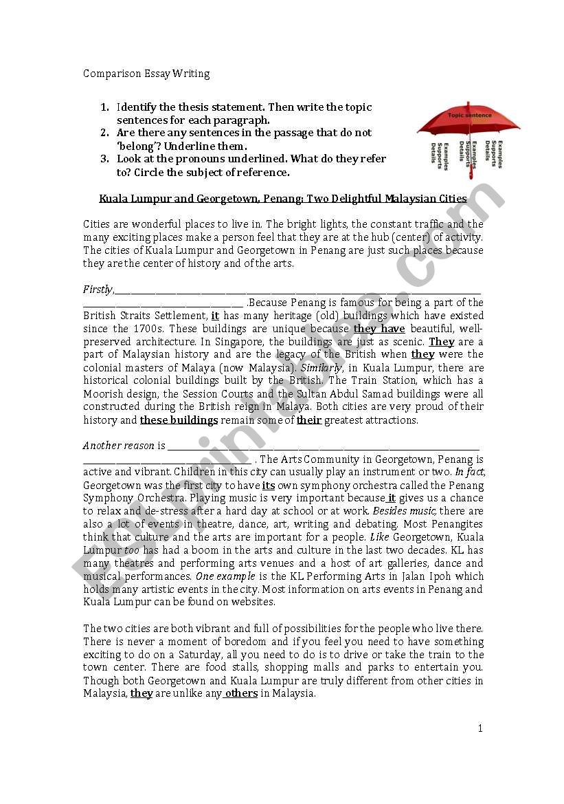 writing-topic-sentences-and-supporting-details-esl-worksheet-by-sheilasantha