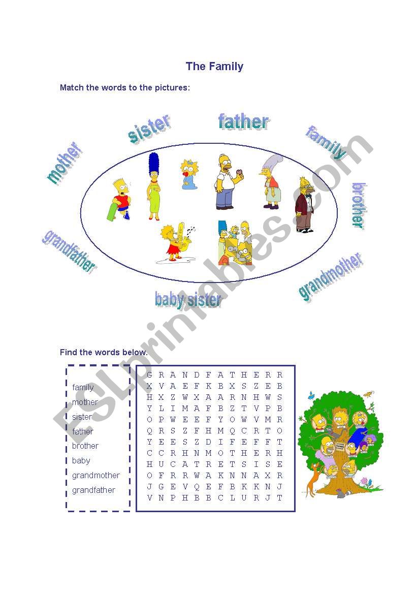 family worksheet