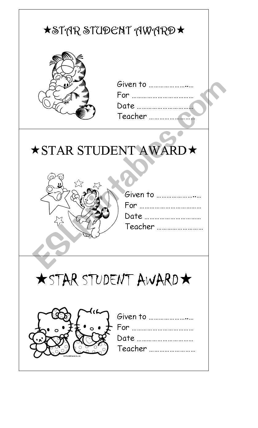 Star Students Awards for Girls