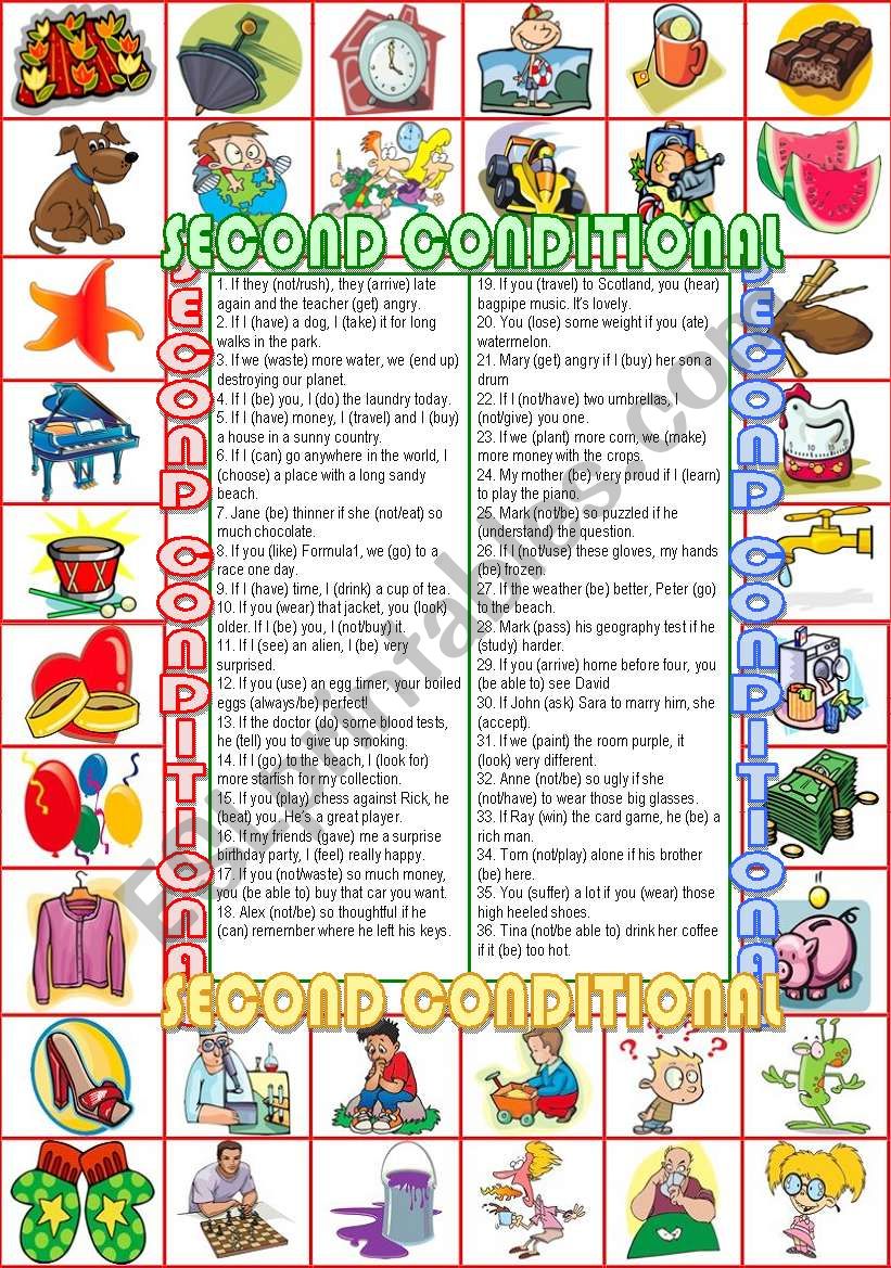 Second conditional worksheet