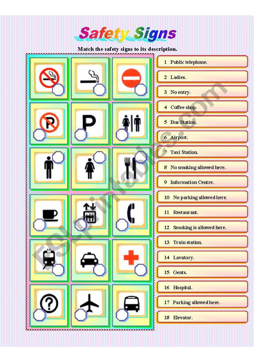 Safety Signs *** fully editable