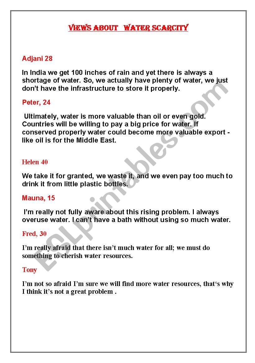 speaking lesson  worksheet