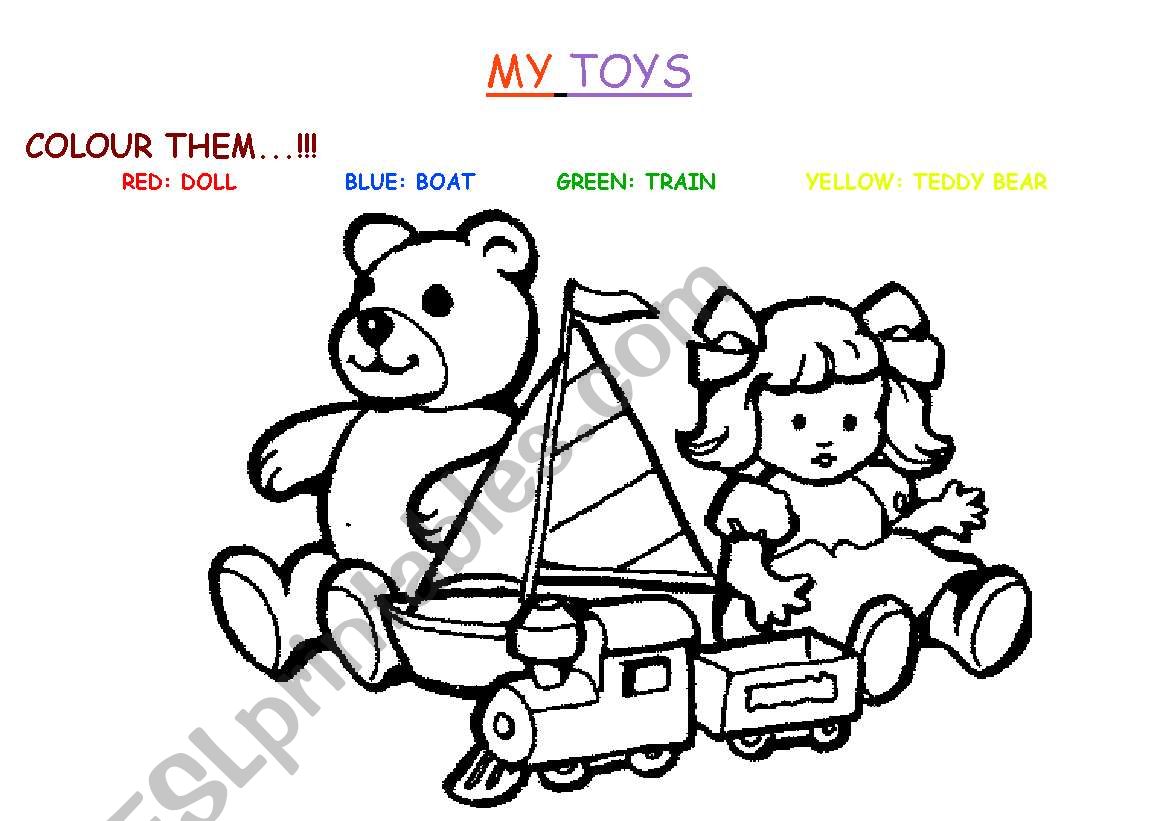 TOYS worksheet