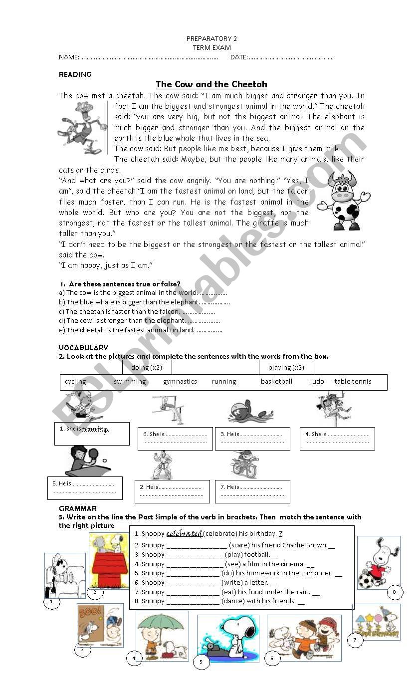 Happy Earth 1 worksheet