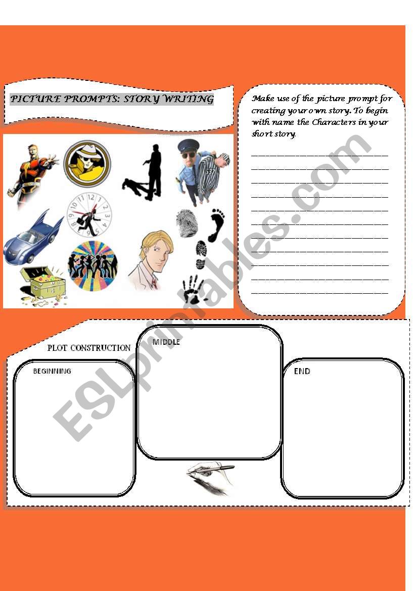 Story Prompt worksheet