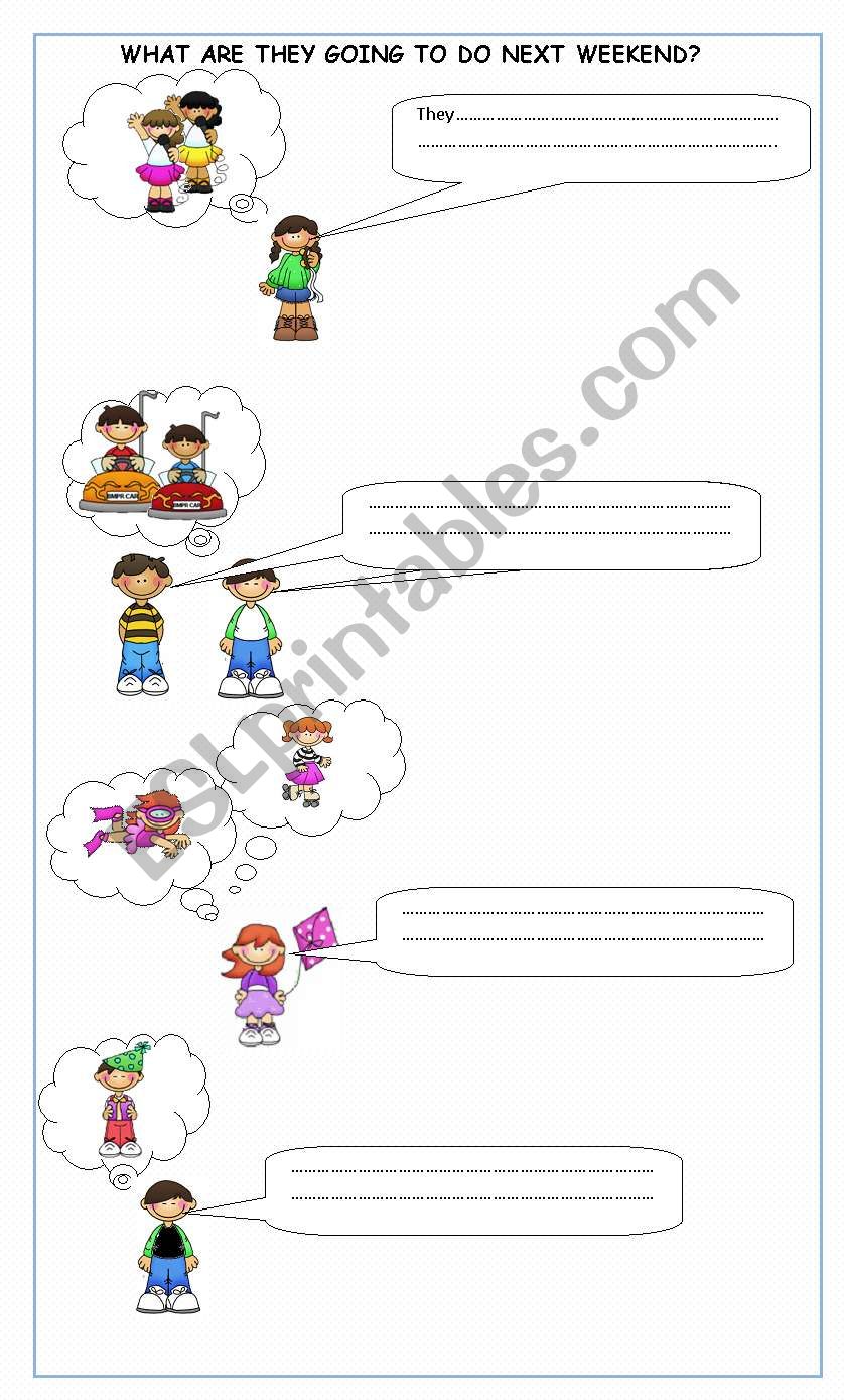 What are they going to do? worksheet