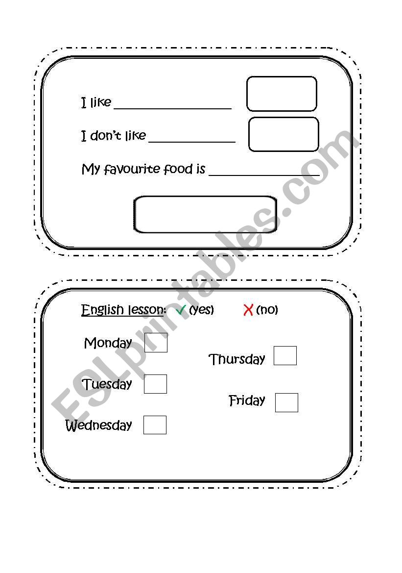 My passport II worksheet