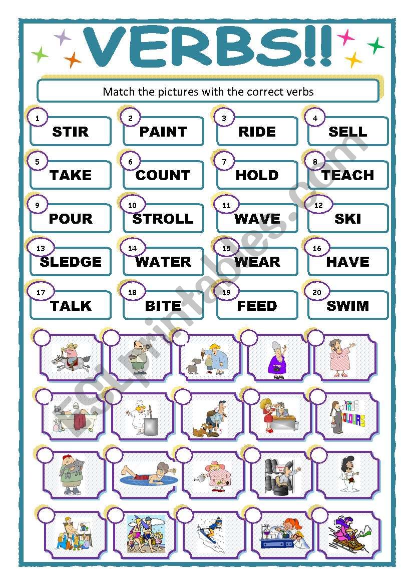 verbs-esl-worksheet-by-ants