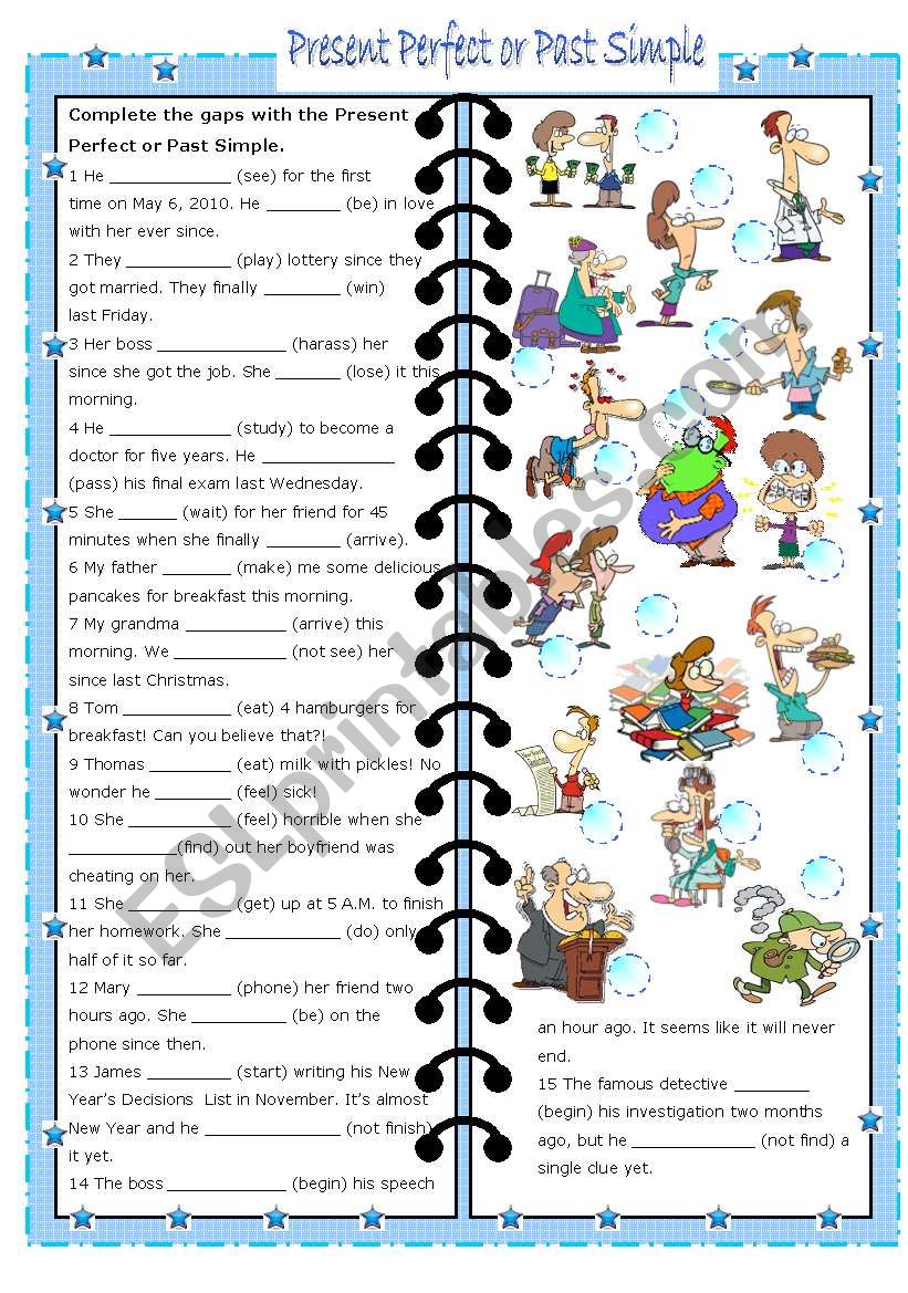 present perfect or past simple