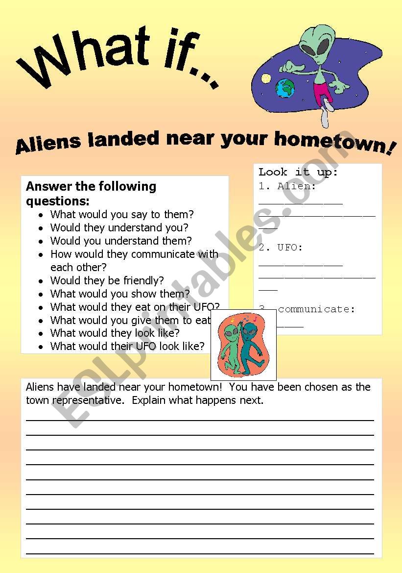 What if Series 1: What ifâ€¦ Aliens landed in your hometown! 