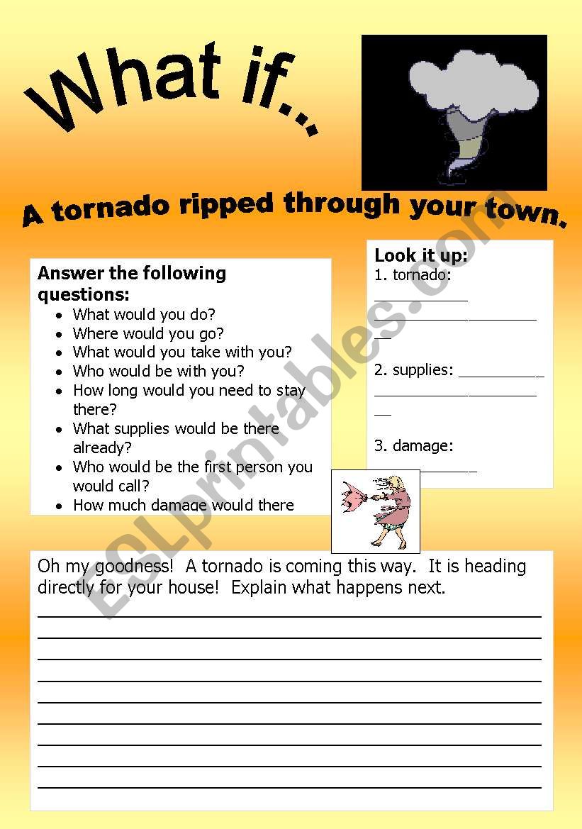 What if Series 2: What if A tornado ripped through your town!