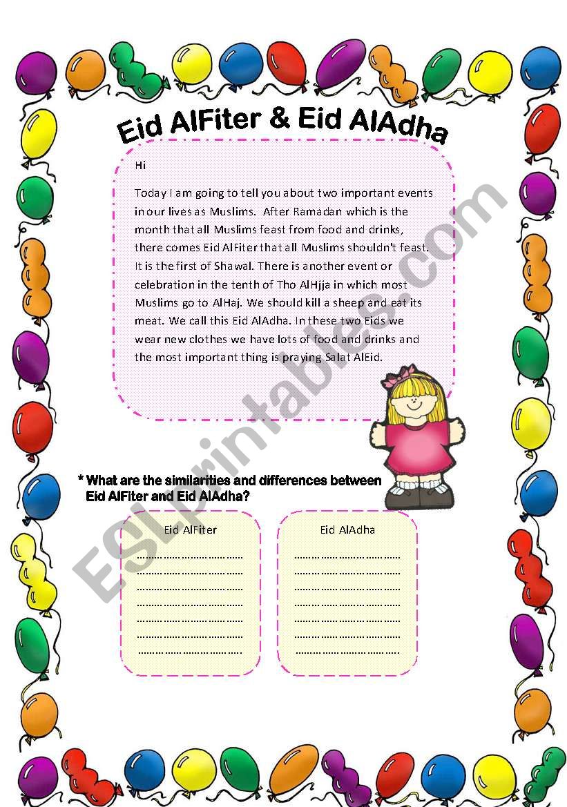 Eids   worksheet