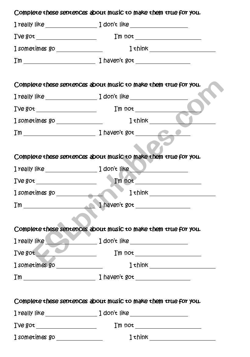 So & Either & Neither worksheet